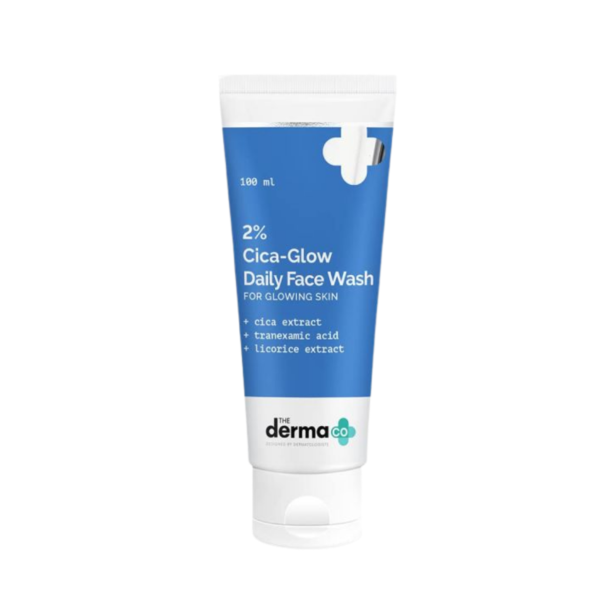 The Derma Co 2% Cica-Glow Daily Facewash