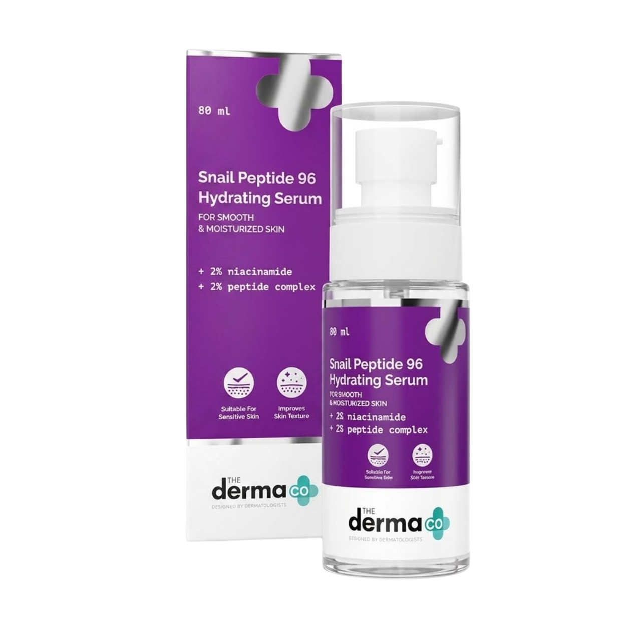 The Derma Co Snail Peptide 96 Hydrating Serum