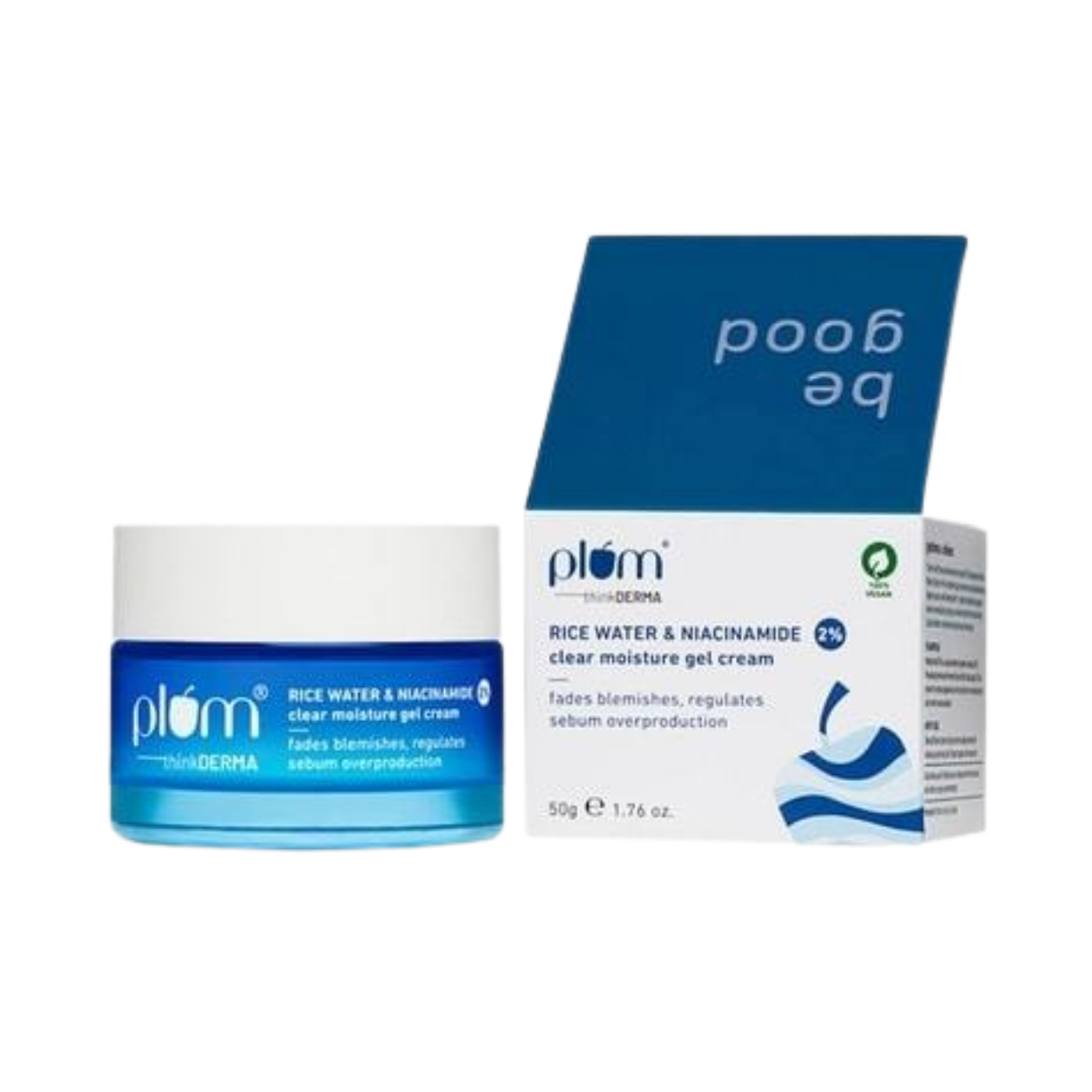 Plum Rice Water & Niacinamide 2% Clear Moisture Gel Cream