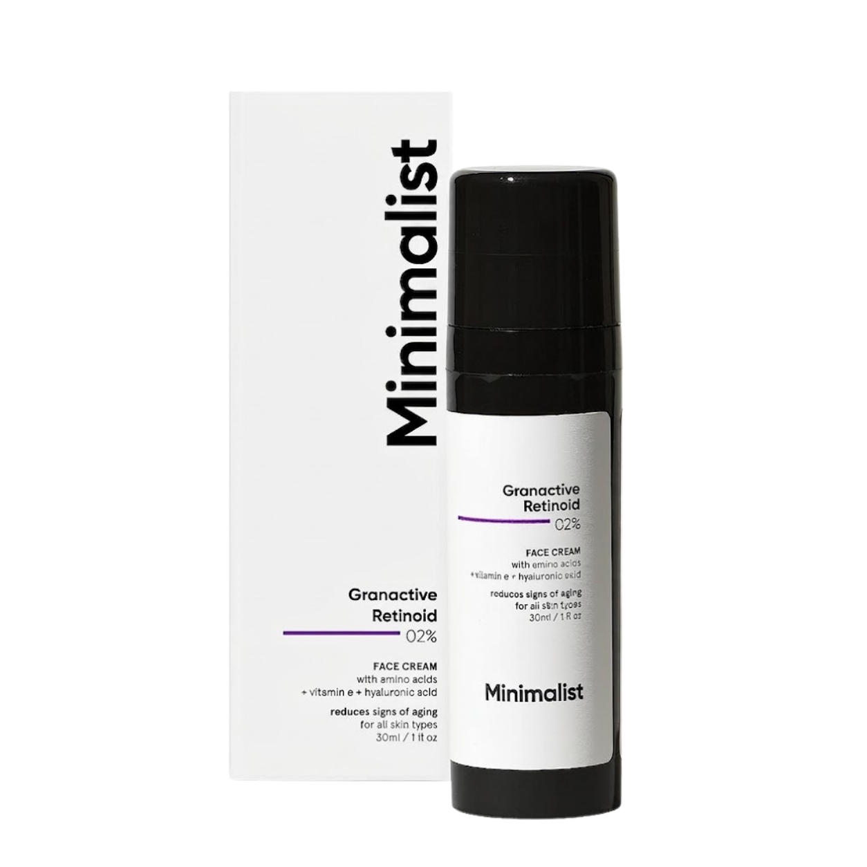 Minimalist Granative Retinoid 02% Face Cream