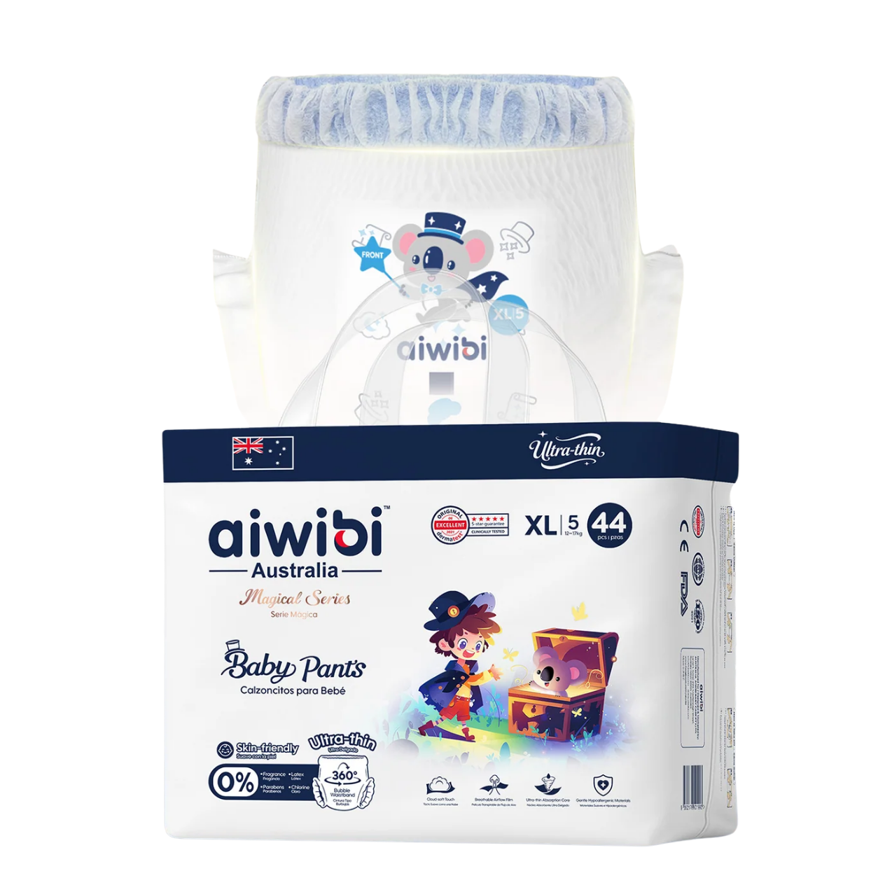 Aiwibi Baby Pant Diaper XL-44