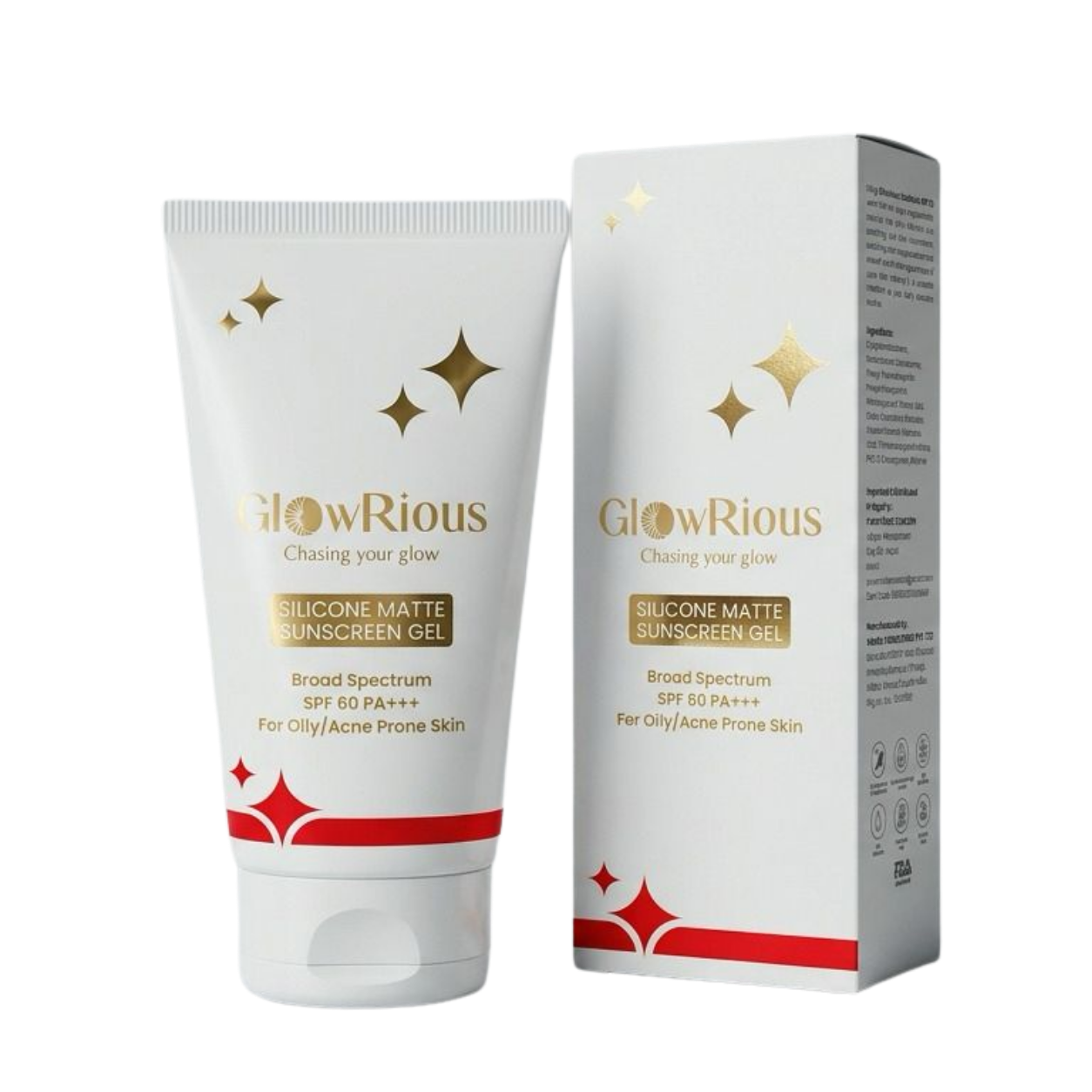 GlowRious Silicone Matte Sunscreen Gel SPF 60 PA++++