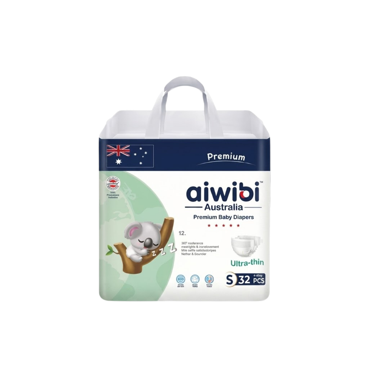AIWIBI Baby Tape Diaper S-32