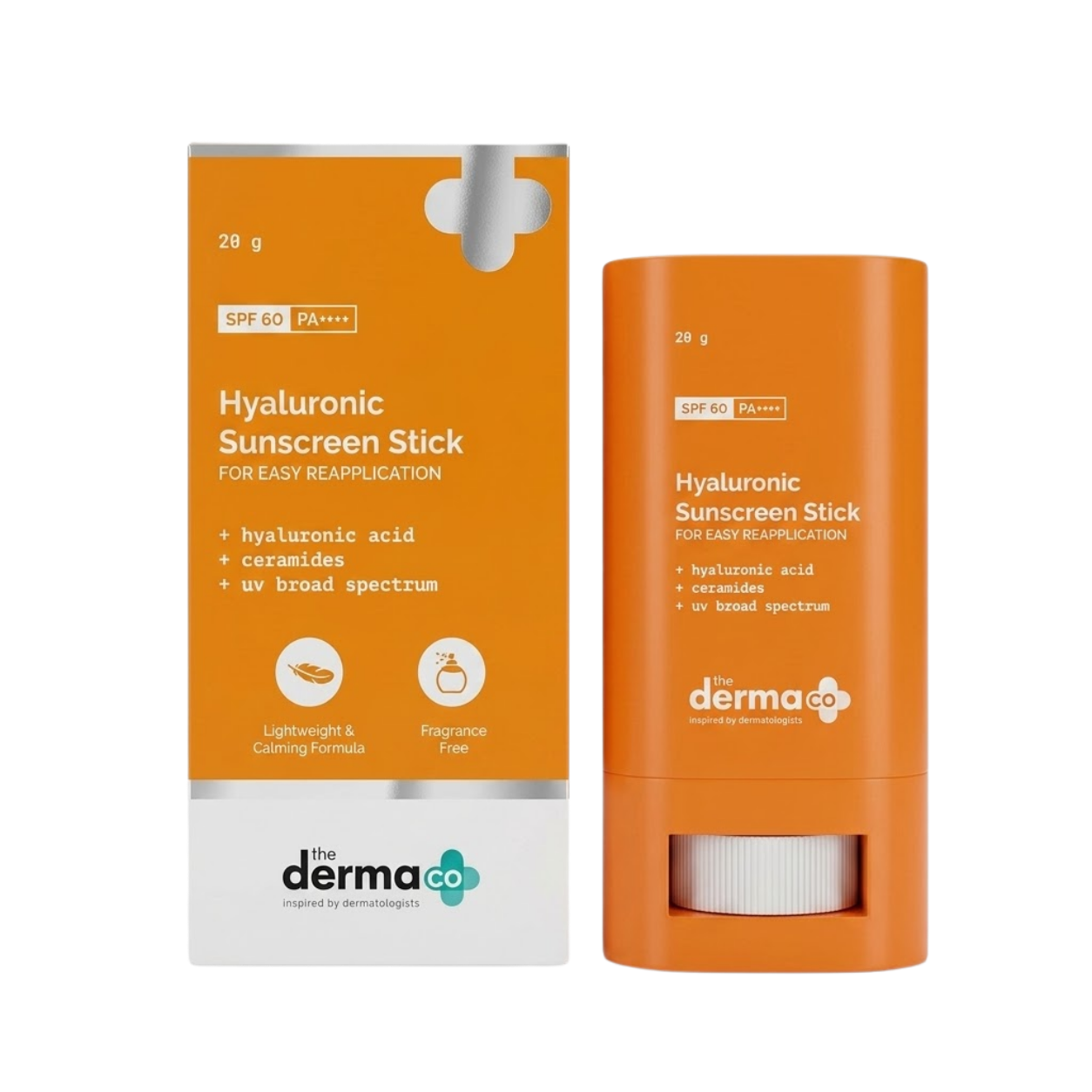 The Derma Co 1% Hyaluronic Sunscreen Stick  Spf 60