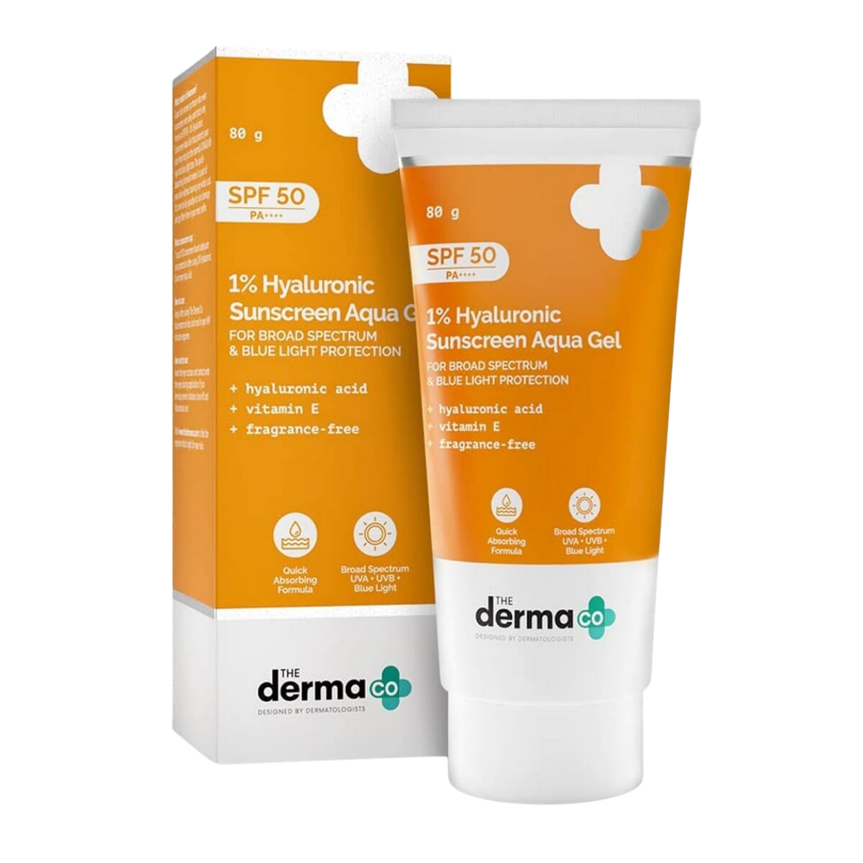 The Derma Co 1% Hyaluronic Suncreen Aqua Gel Spf 50